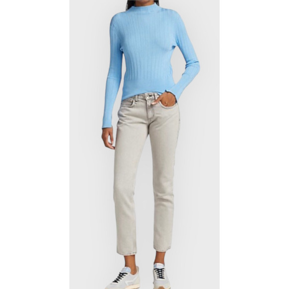 rag & bone Denim - Rag &‎ Bone Dre Low-Rise Slim Fit Jeans Dust Size 32